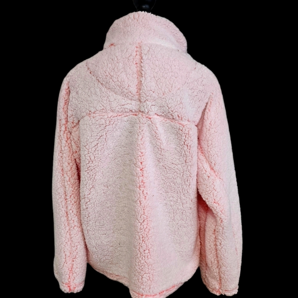 BLUE STAR CLOTHING COMPANY Light Pink Cowl Neck Pullover Sweater L - Picture 5 of 12